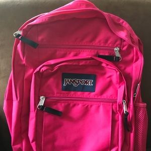 Jansport Big Student pink backpack NWT